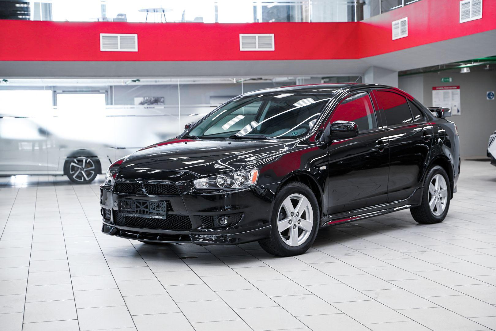 Mitsubishi Lancer 2008, черный, ДЦ Орехово