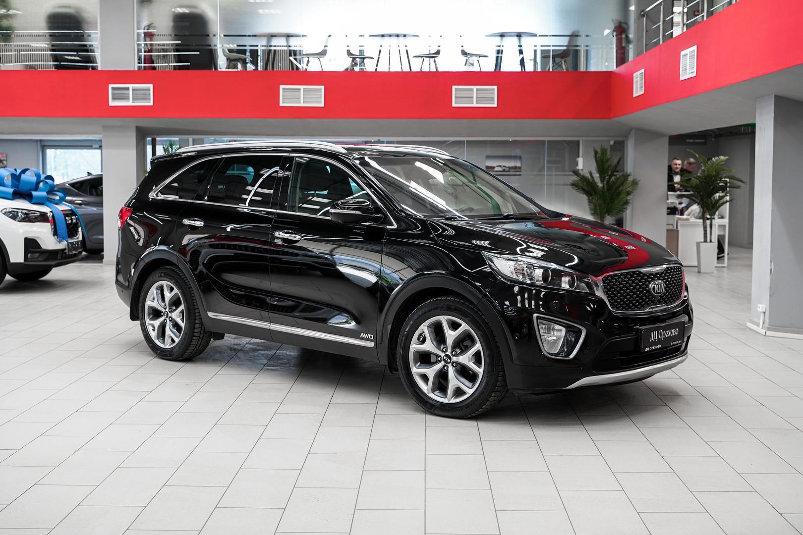 Kia Sorento 2017, черный, ДЦ Орехово