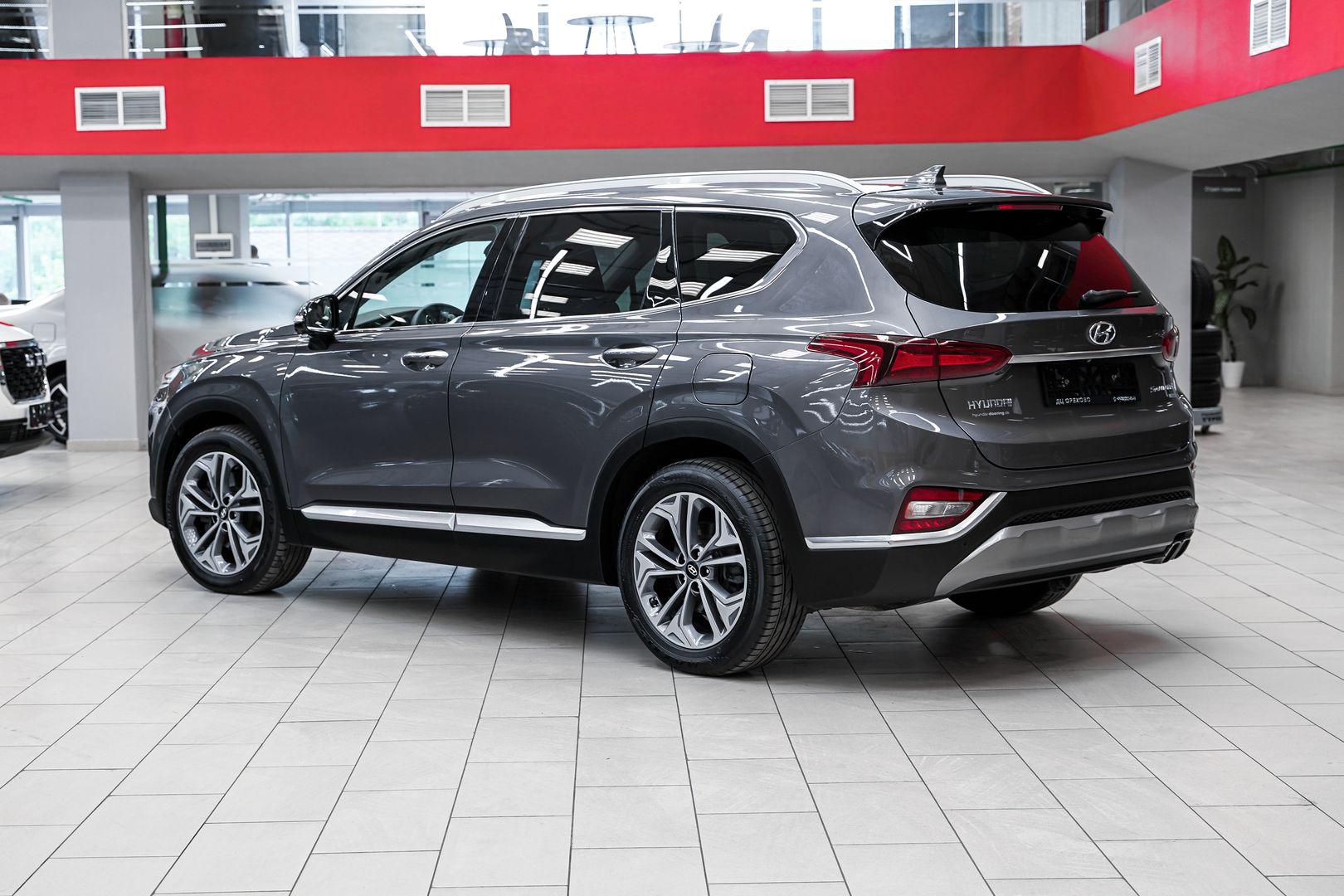 Hyundai Santa Fe 2019, серый, ДЦ Орехово