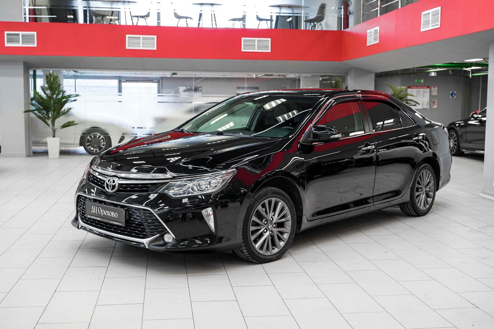 Toyota Camry 2017, черный, ДЦ Орехово