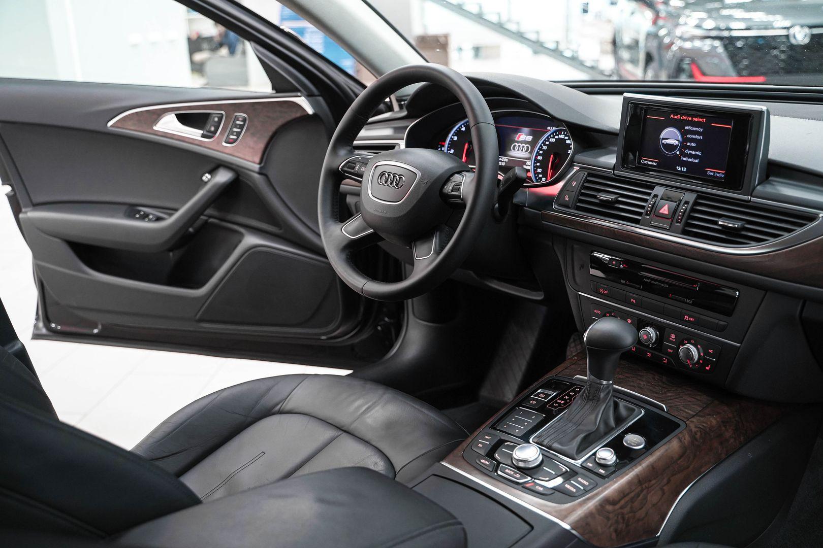 Audi A6 2012, черный, ДЦ Орехово
