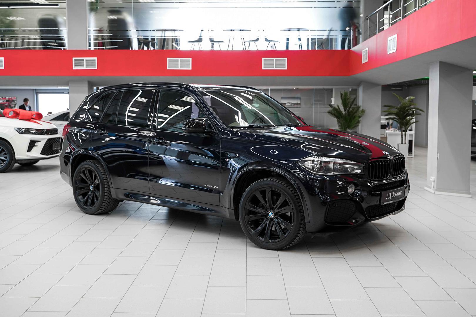 BMW X5 2016, черный, ДЦ Орехово