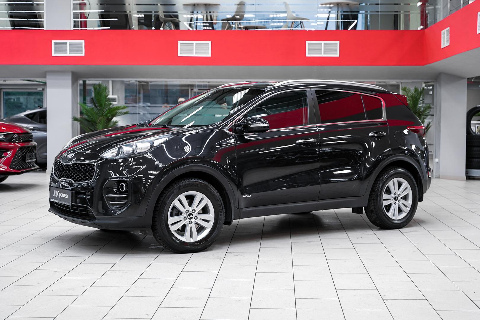 Kia Sportage 2017, черный, ДЦ Орехово