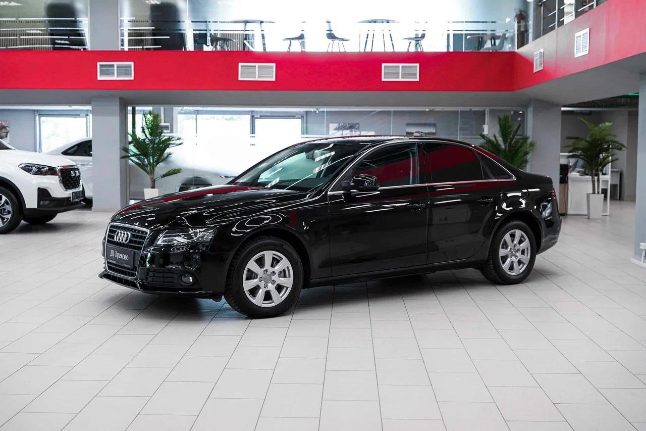 Audi A4 2010, черный, ДЦ Орехово
