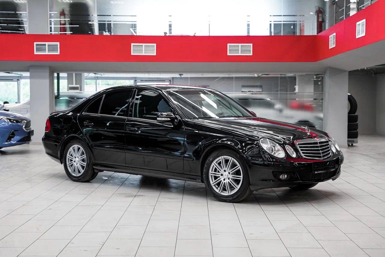 Mercedes-Benz E-Класс 2007, черный, ДЦ Орехово
