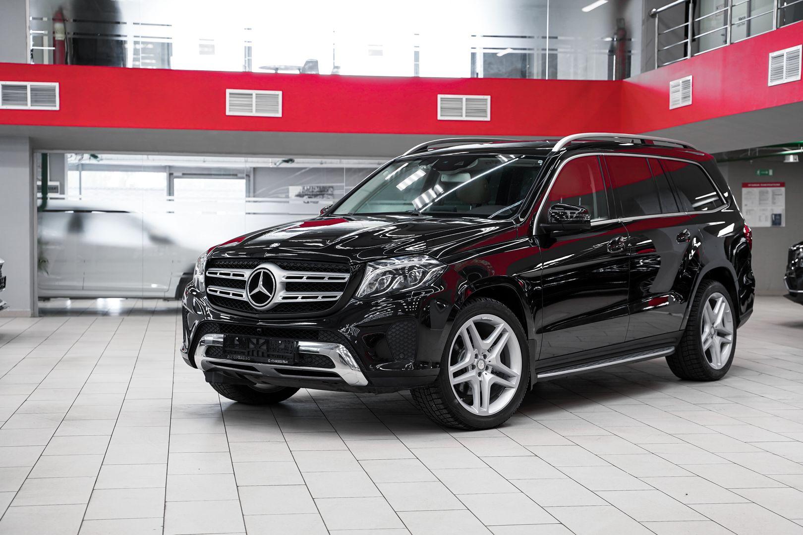 Mercedes-Benz GLS 2016, черный, ДЦ Орехово