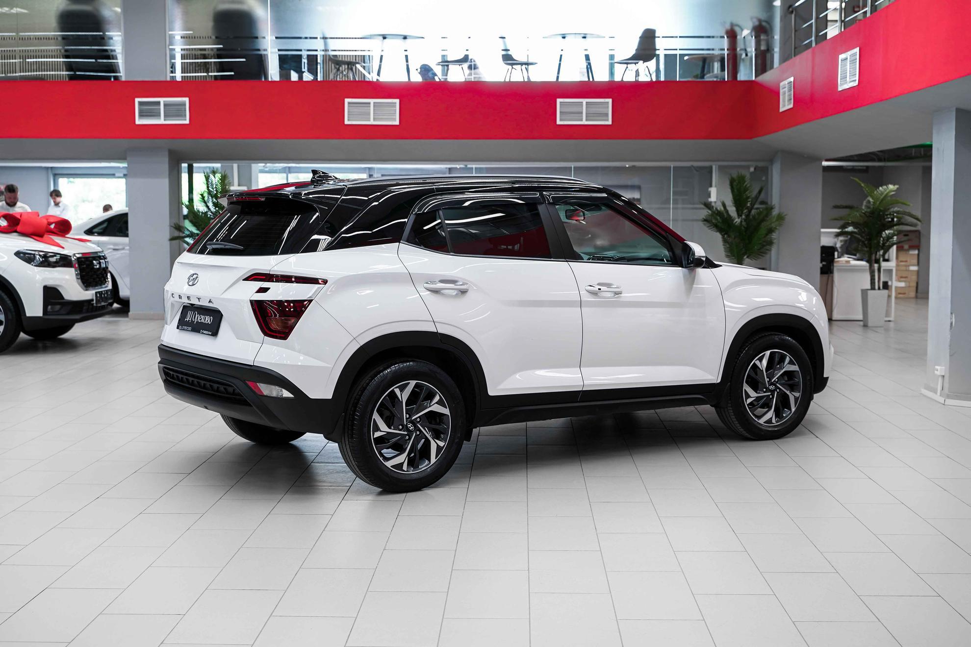Hyundai Creta 2021, белый, ДЦ Орехово