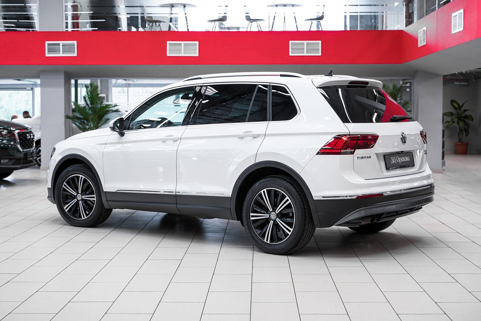 Volkswagen Tiguan 2018, белый, ДЦ Орехово