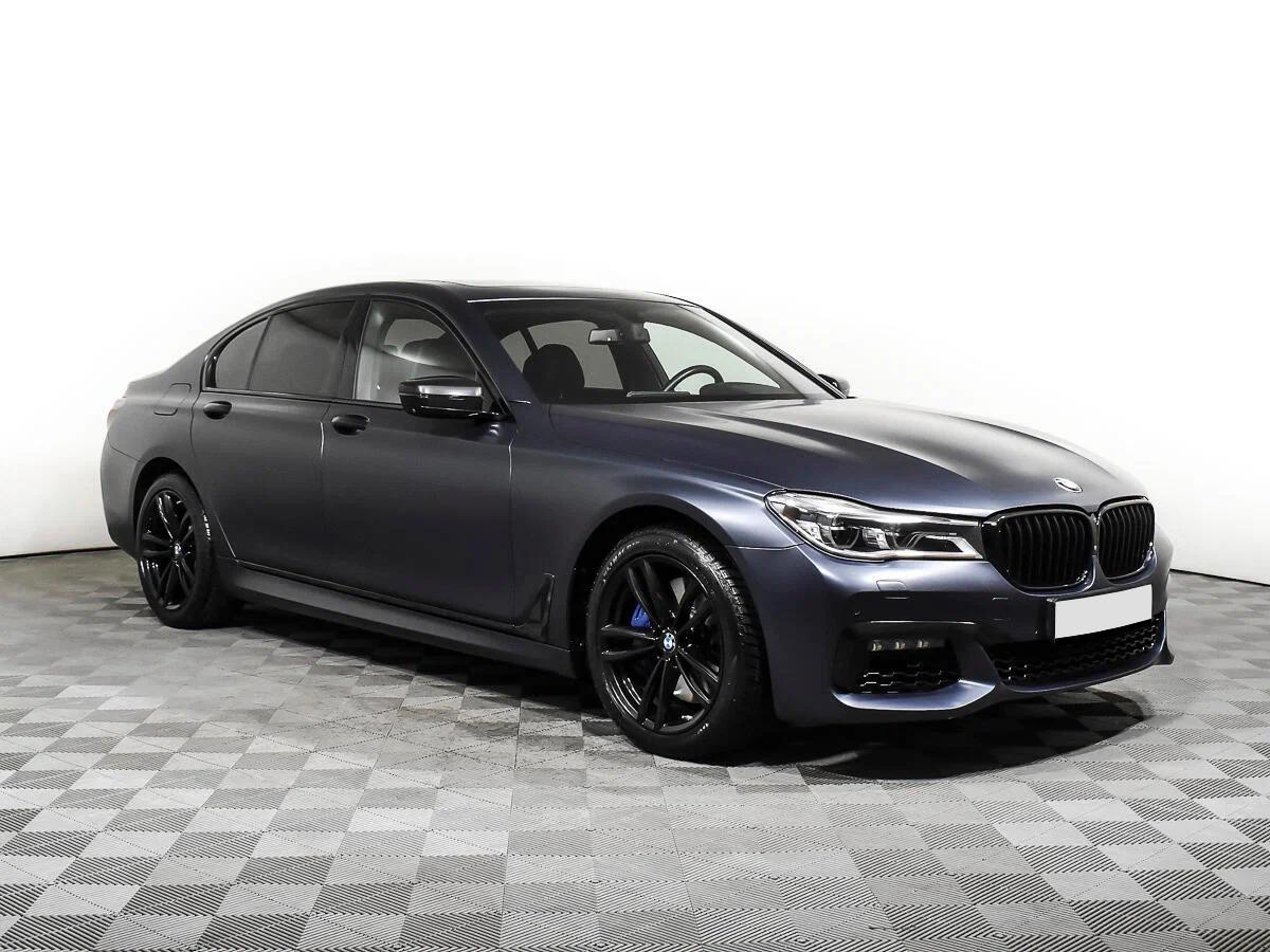 BMW 7 серии 2018, черный, ДЦ Орехово
