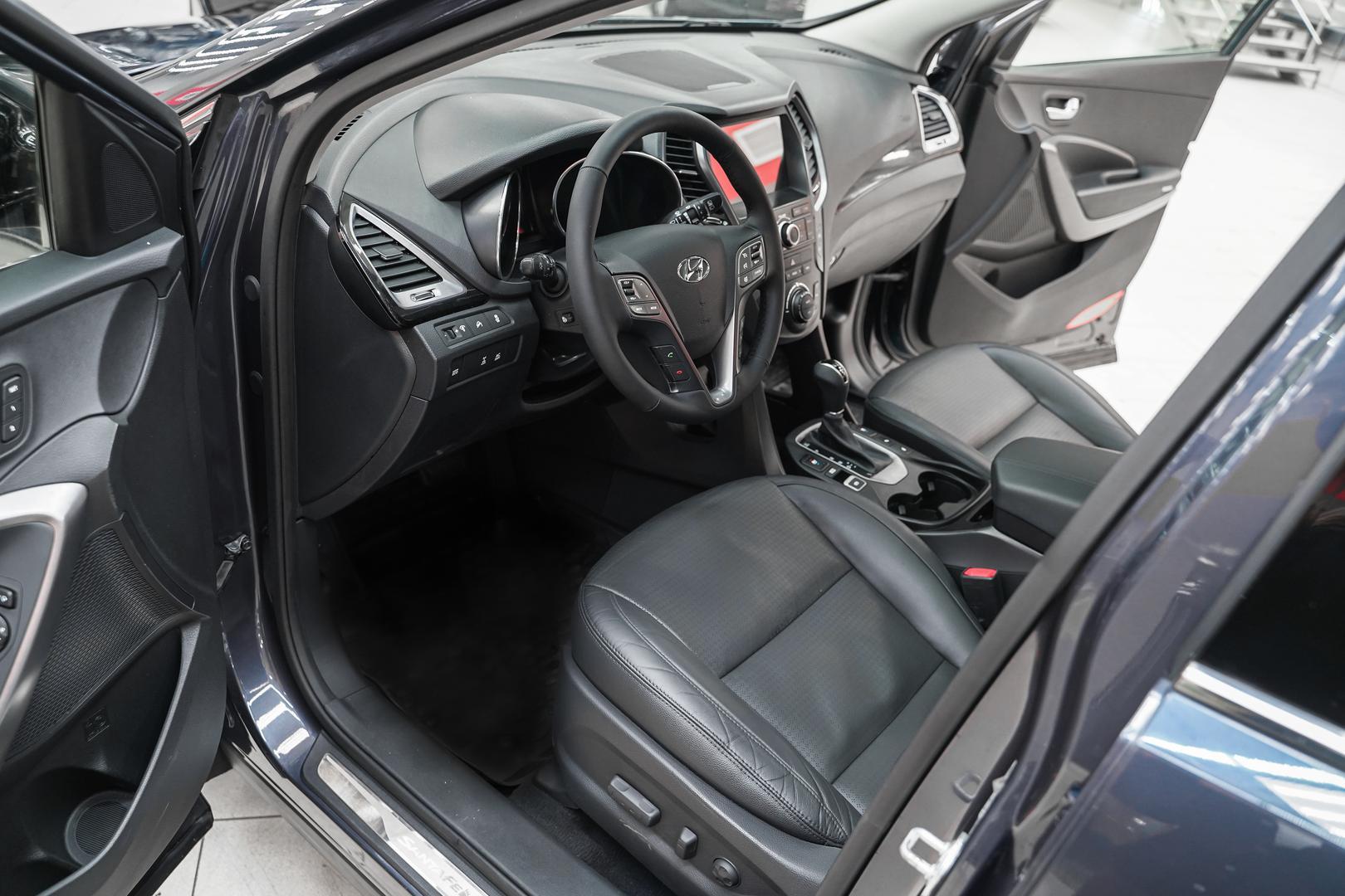 Hyundai Santa Fe 2013, синий, ДЦ Орехово