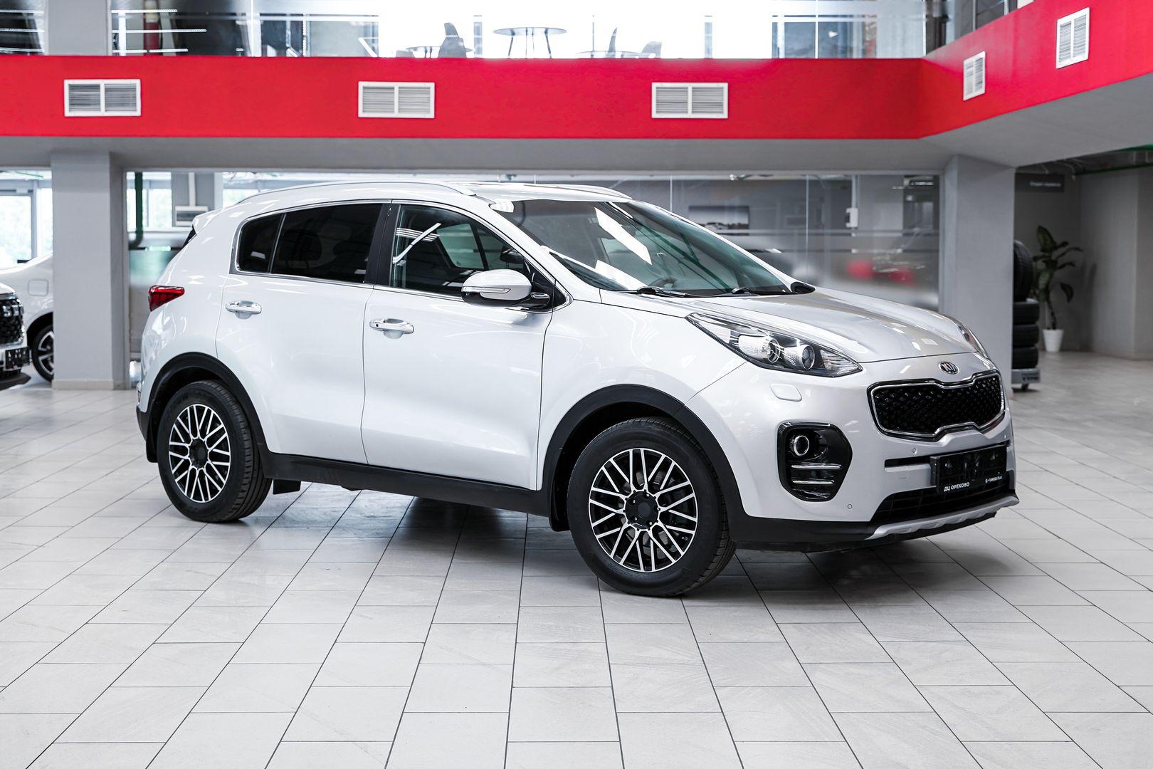Kia Sportage 2018, серебряный, ДЦ Орехово