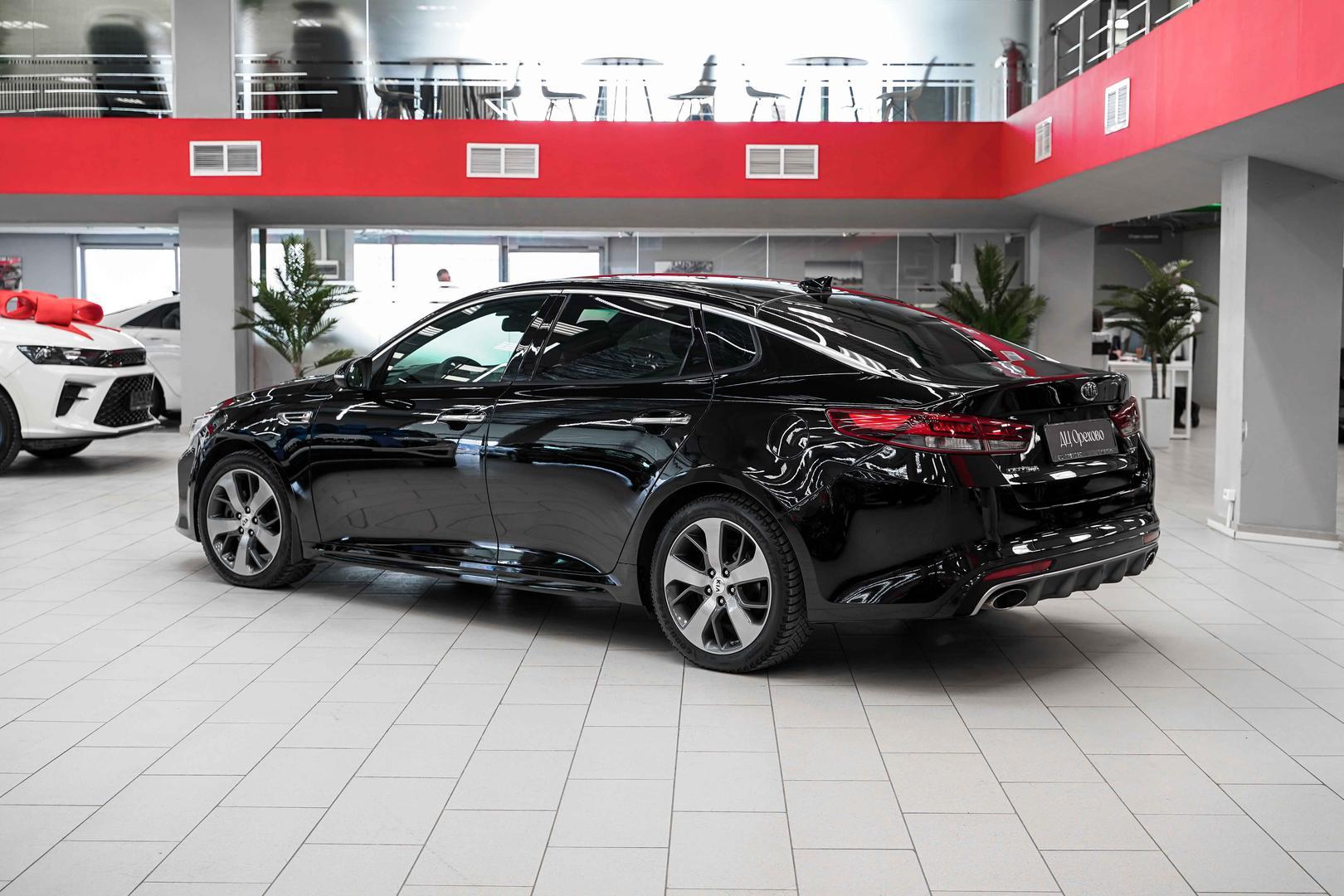 Kia Optima 2018, черный, ДЦ Орехово