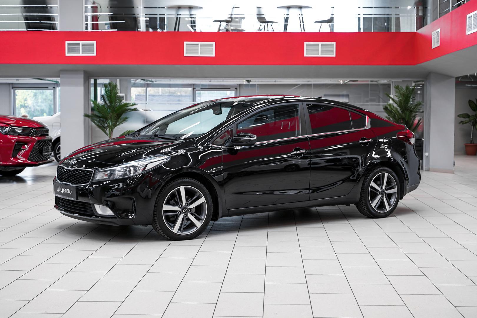 Kia Cerato 2018, черный, ДЦ Орехово