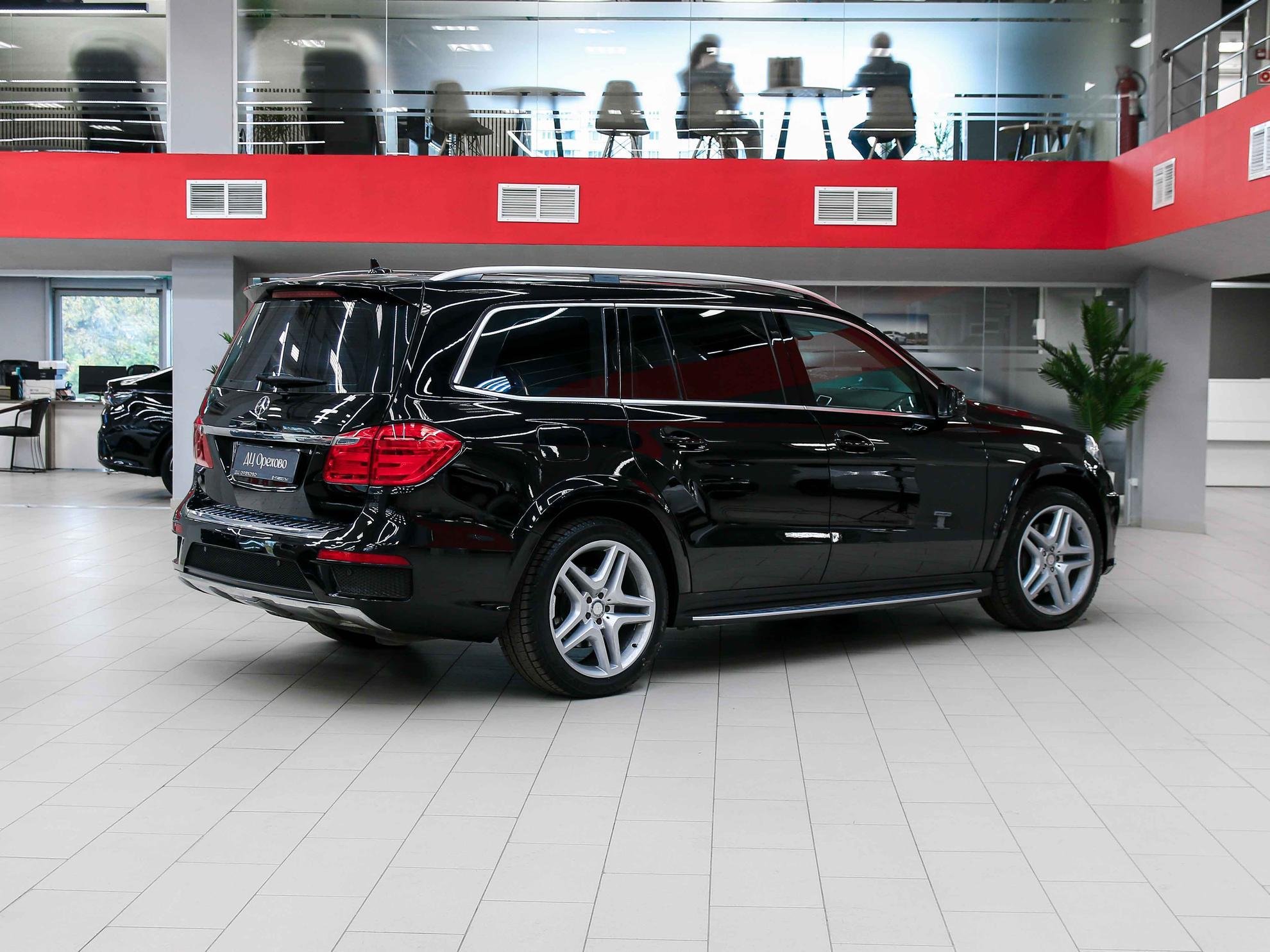 Mercedes-Benz GL-Класс 2015, черный, ДЦ Орехово