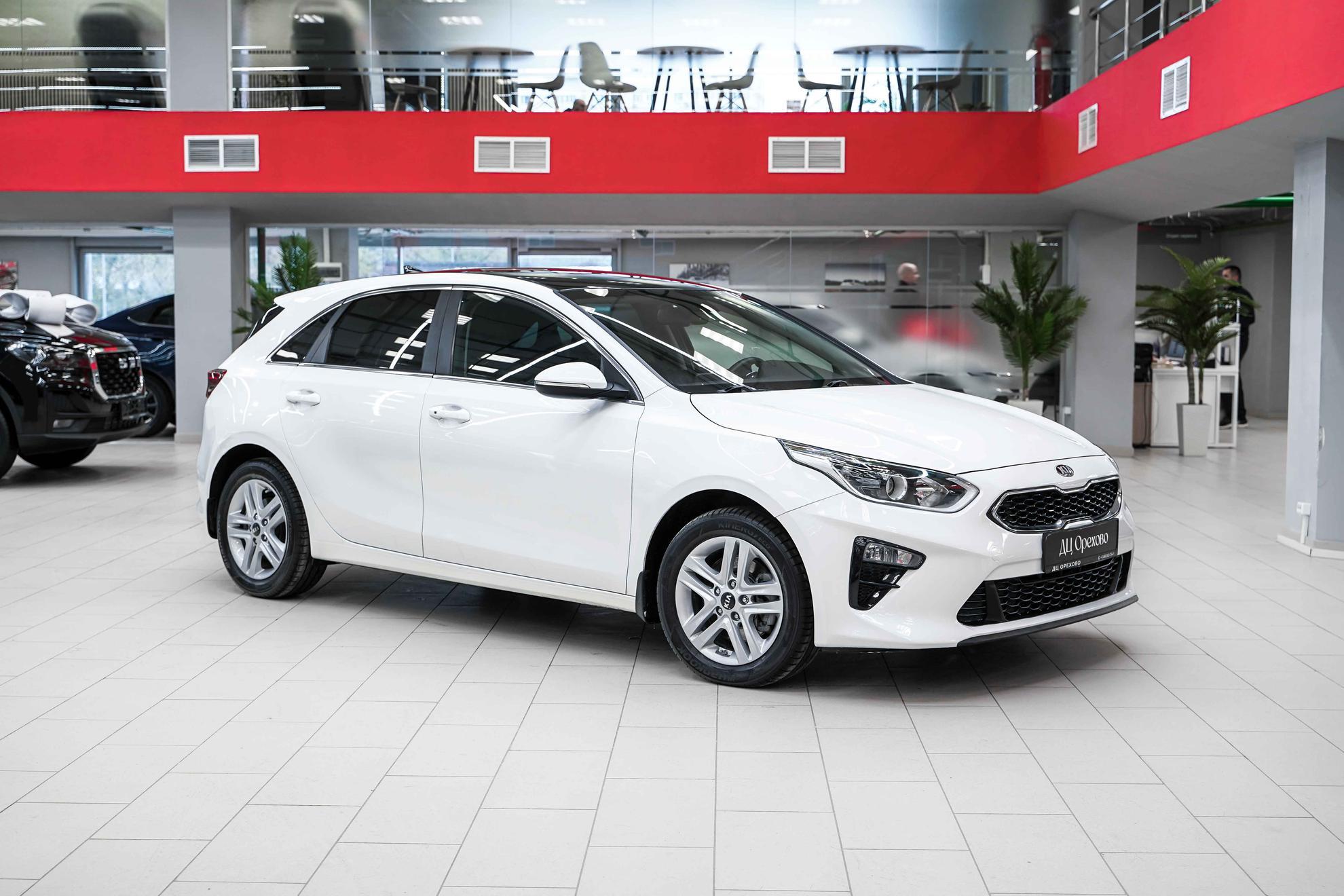 Kia Ceed 2019, белый, ДЦ Орехово