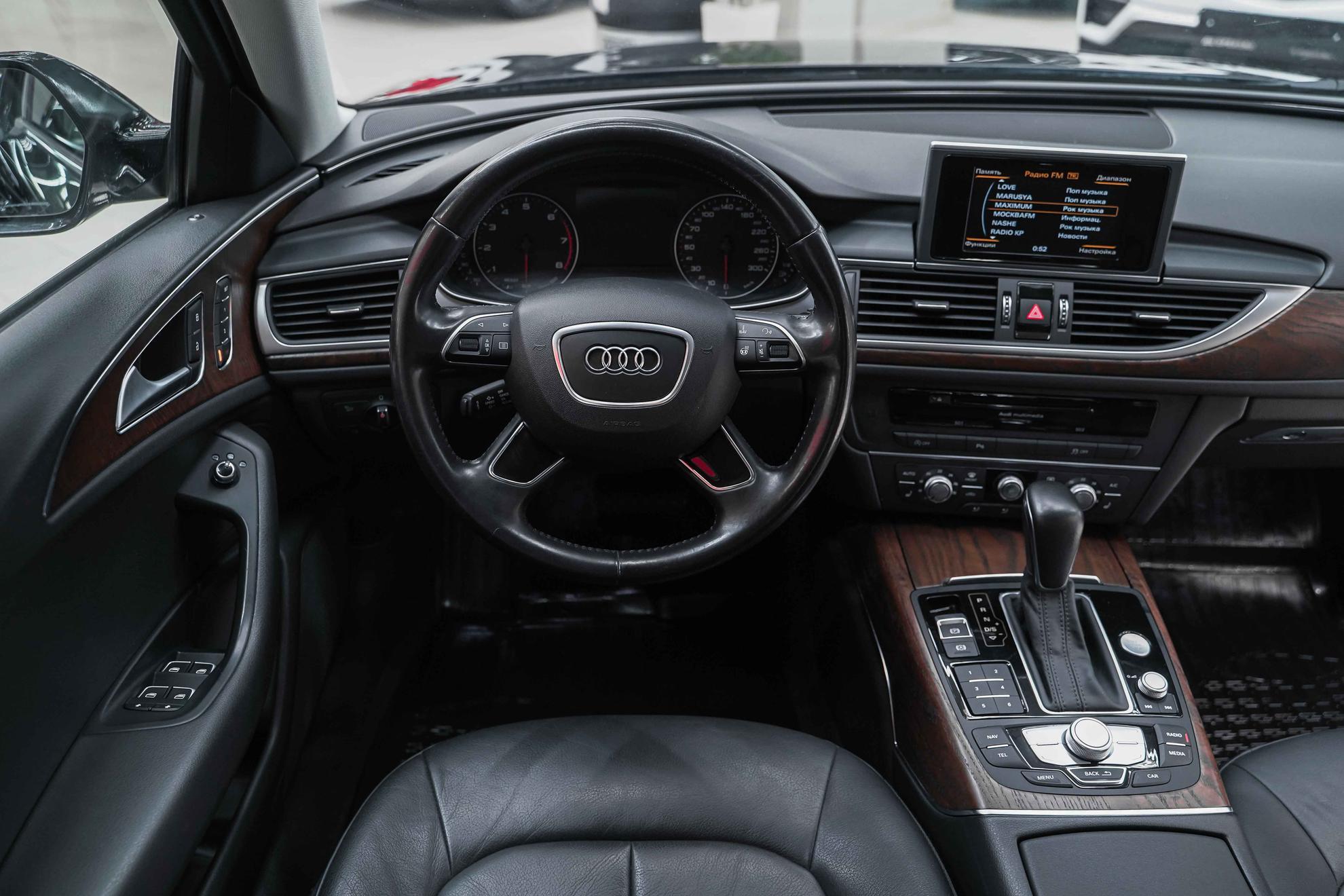 Audi A6 2015, черный, ДЦ Орехово