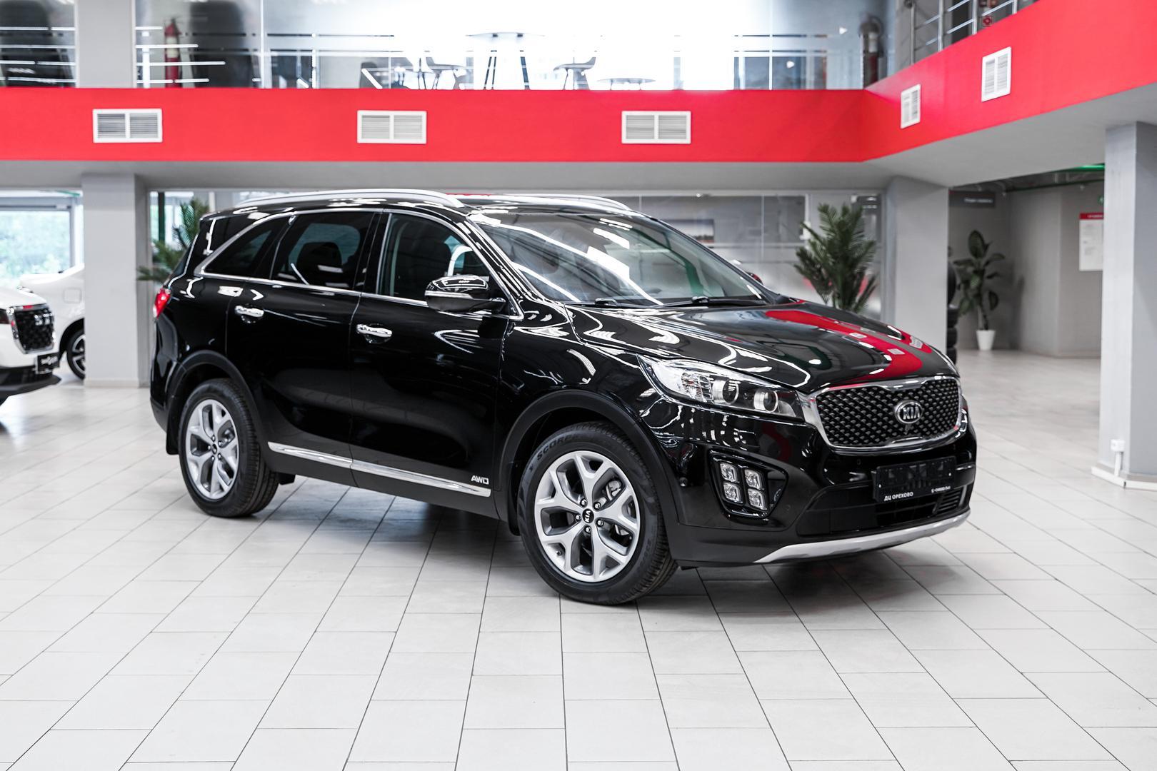 Kia Sorento 2015, черный, ДЦ Орехово