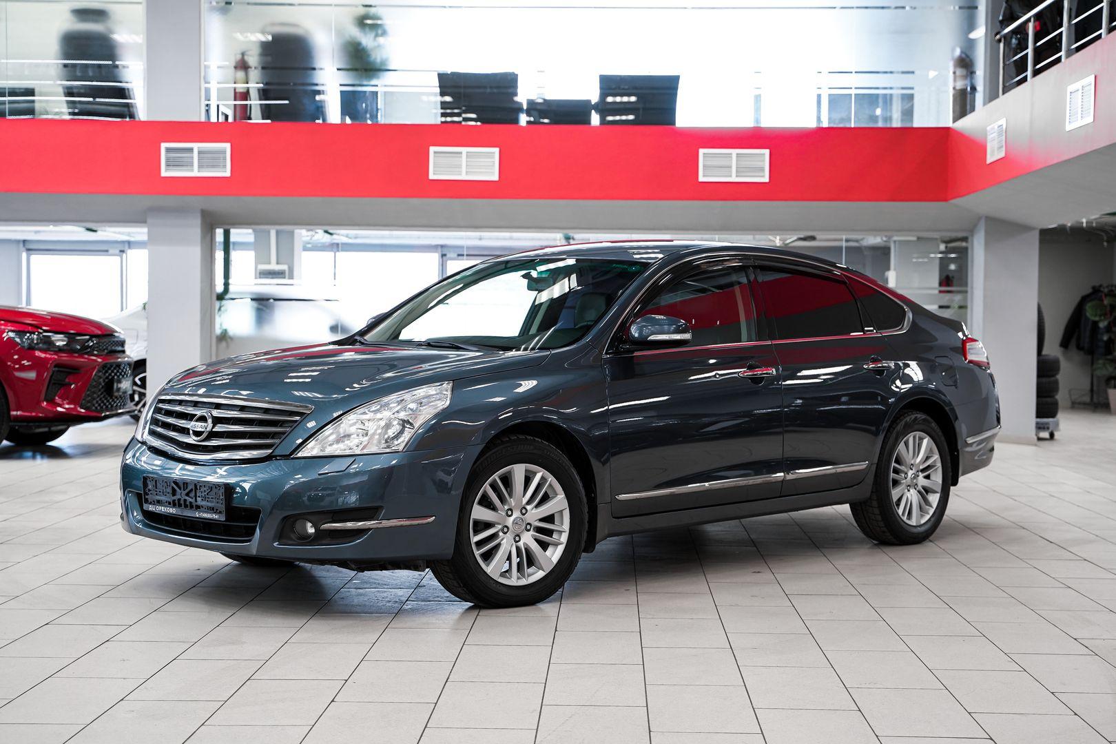 Nissan Teana 2012, синий, ДЦ Орехово