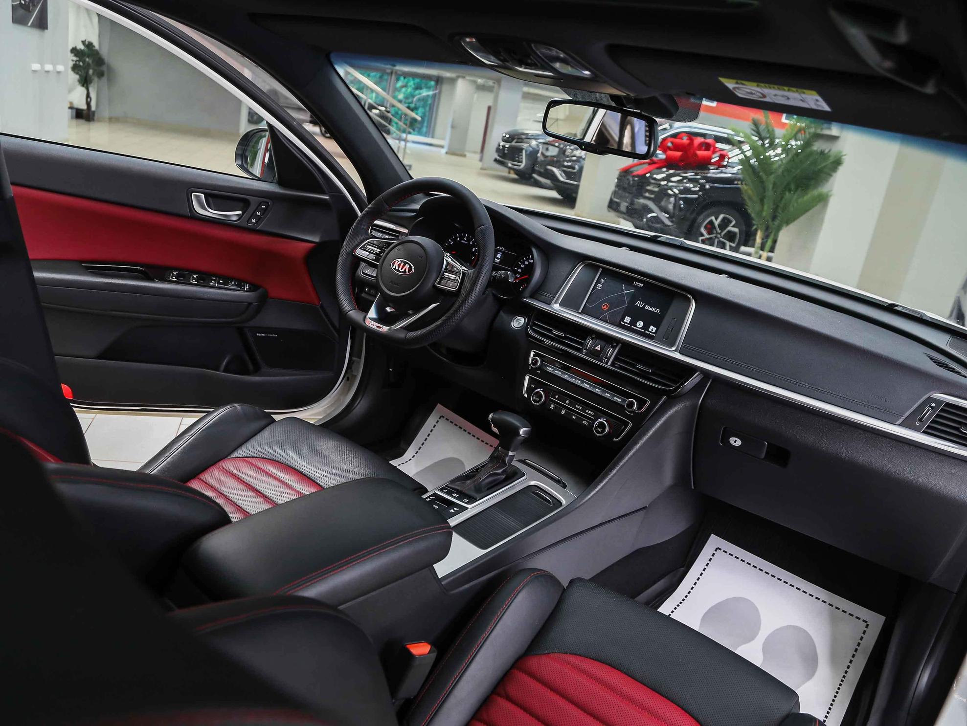 Kia Optima 2019, белый, ДЦ Орехово