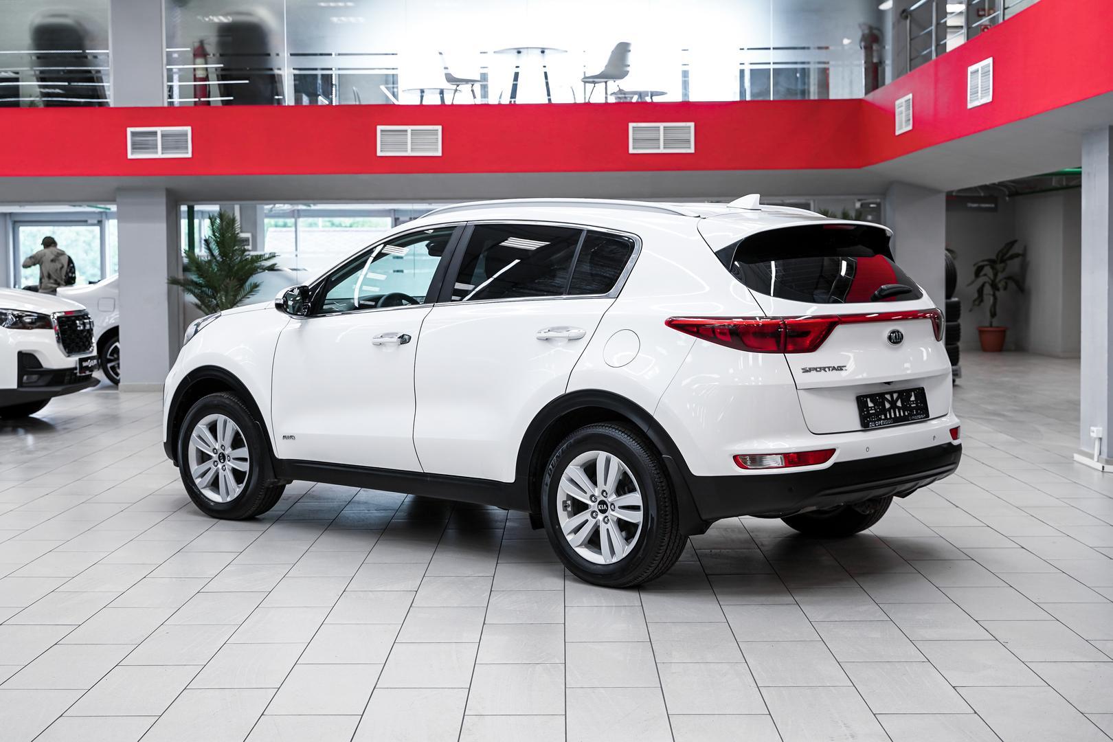 Kia Sportage 2016, белый, ДЦ Орехово
