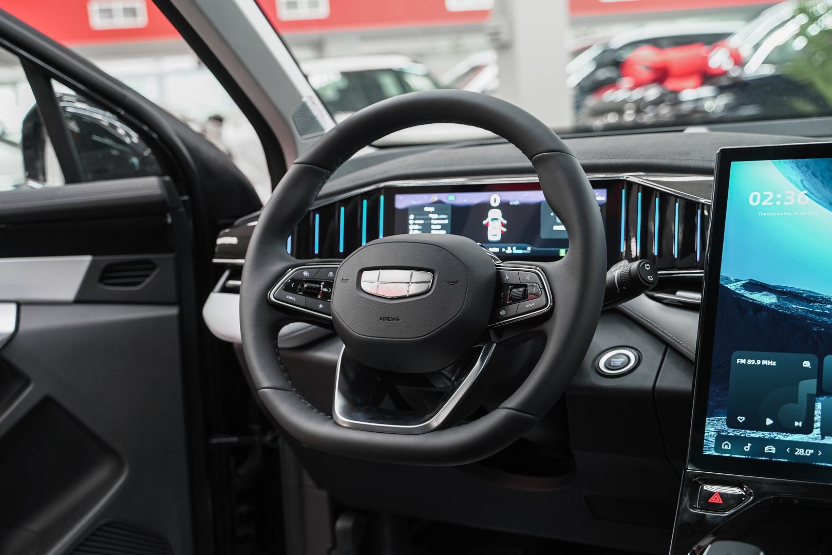 Geely Atlas 2024, черный, ДЦ Орехово