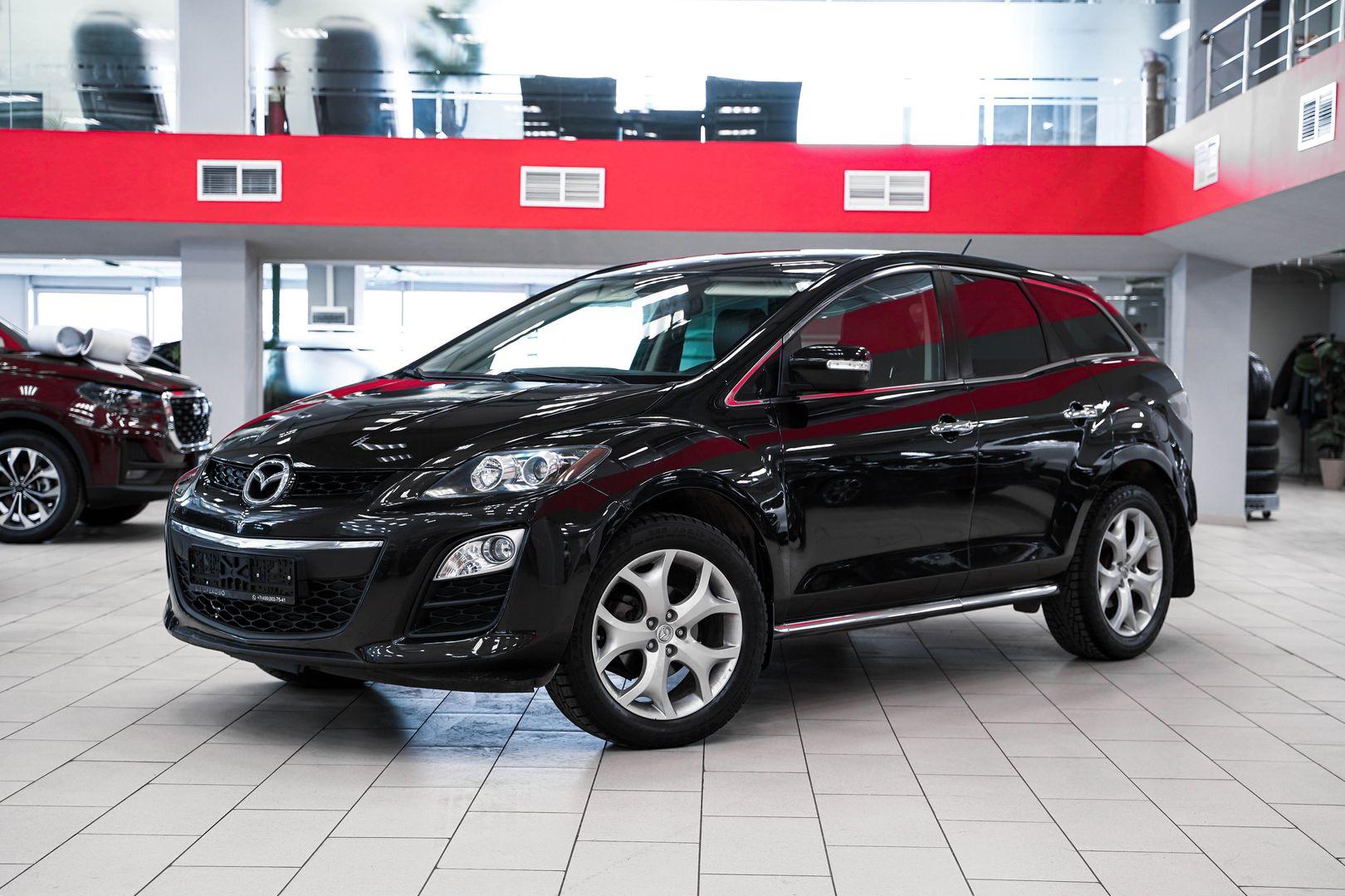 Mazda CX-7 2011, черный, ДЦ Орехово