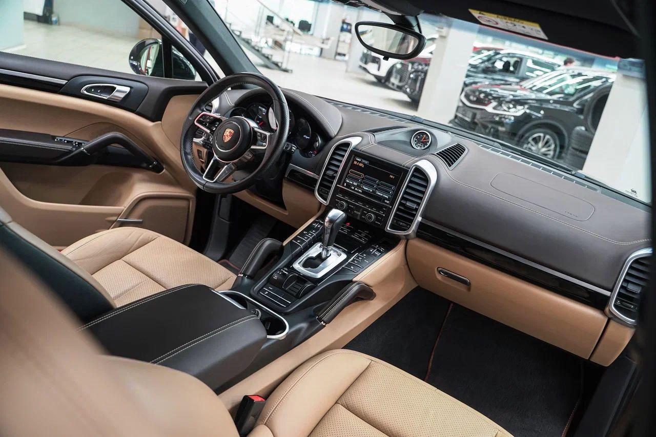 Porsche Cayenne 2014, черный, ДЦ Орехово