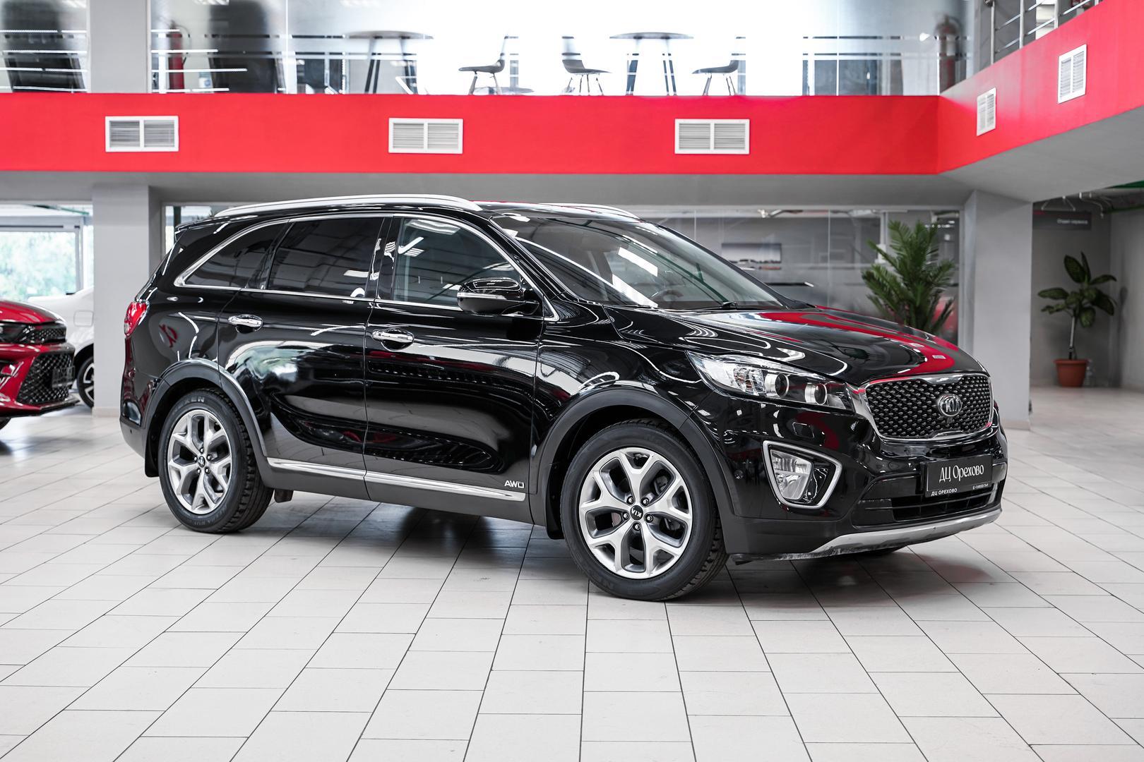 Kia Sorento 2017, черный, ДЦ Орехово