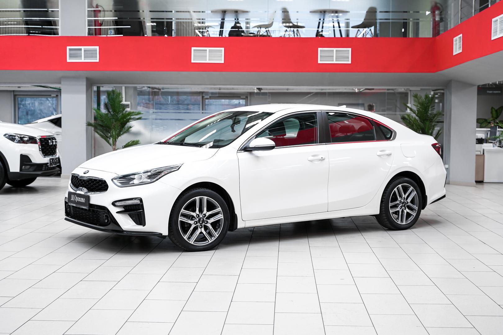 Kia Cerato 2018, белый, ДЦ Орехово