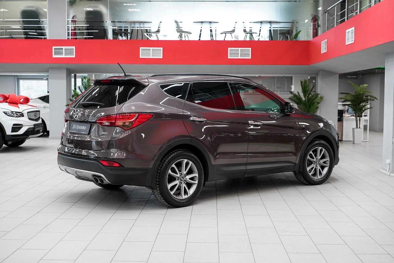 Hyundai Santa Fe 2013, коричневый, ДЦ Орехово
