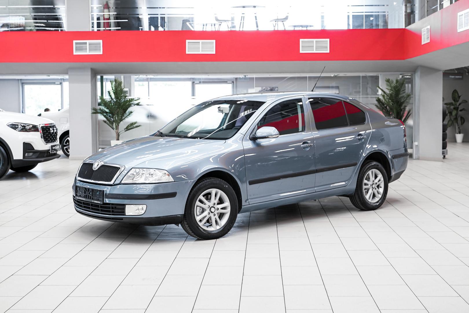 Skoda Octavia 2008, синий, ДЦ Орехово