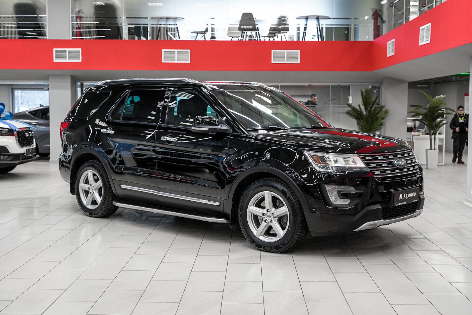 Ford Explorer 2016, черный, ДЦ Орехово