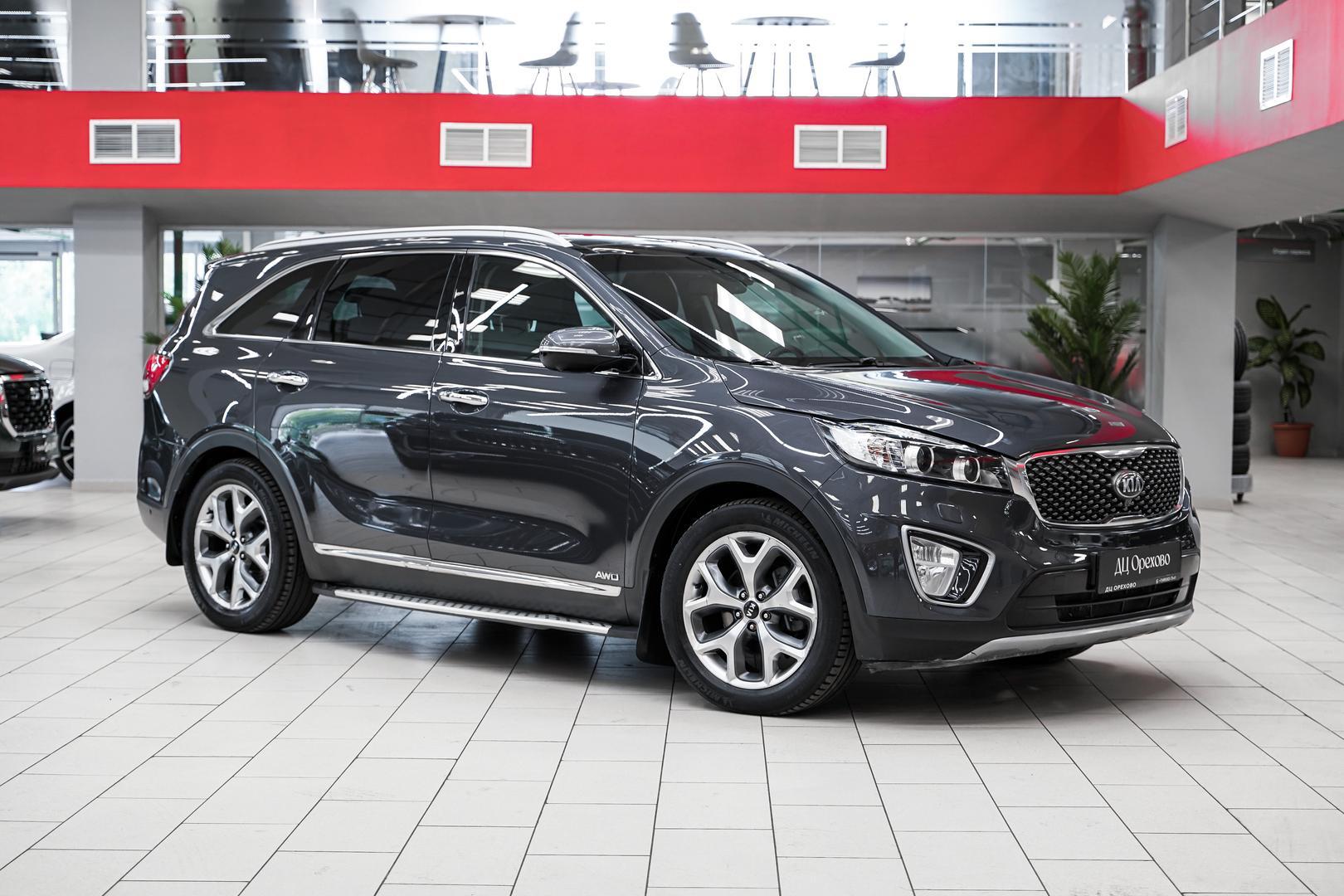 Kia Sorento 2016, серый, ДЦ Орехово