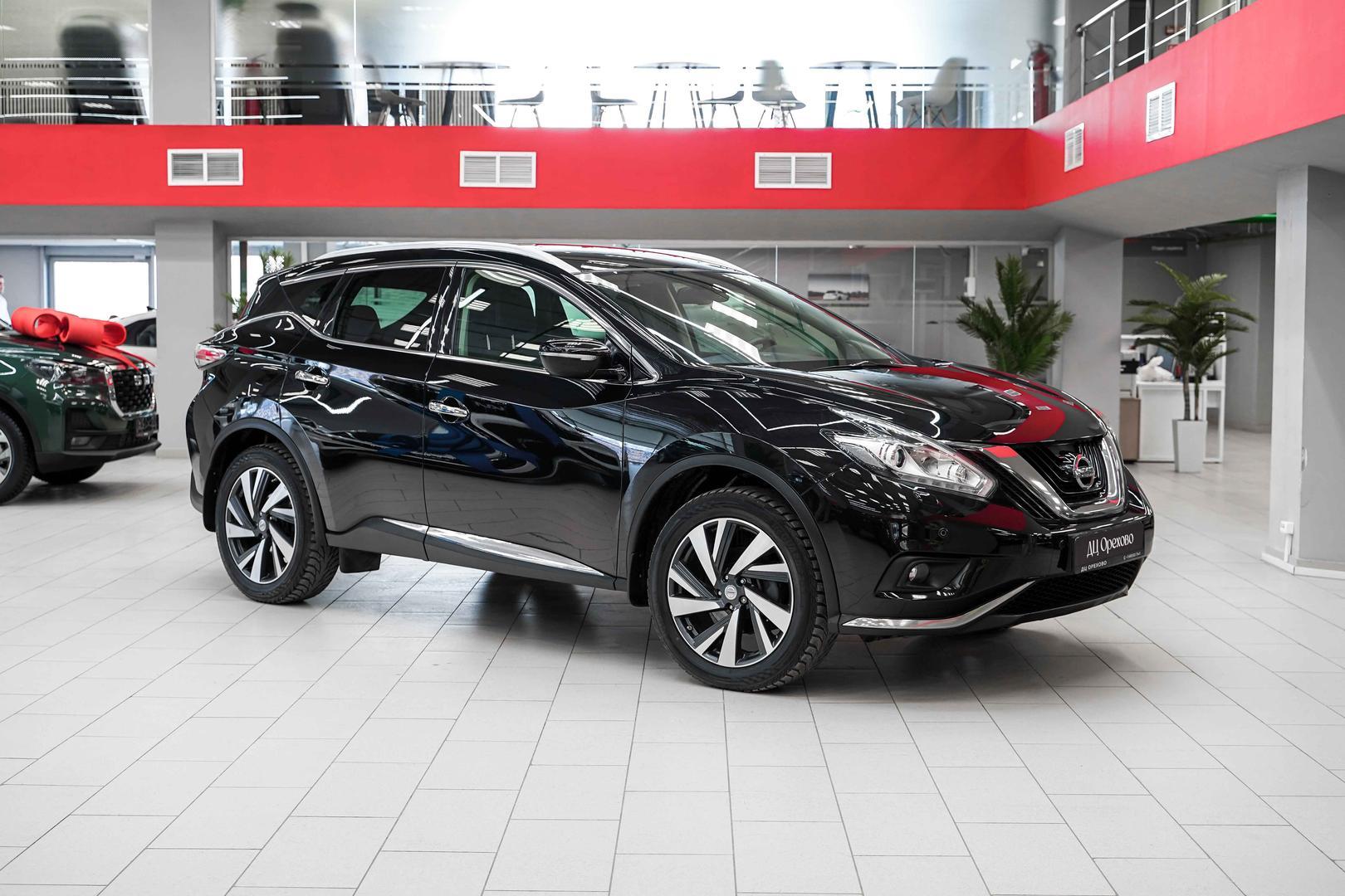 Nissan Murano 2019, черный, ДЦ Орехово