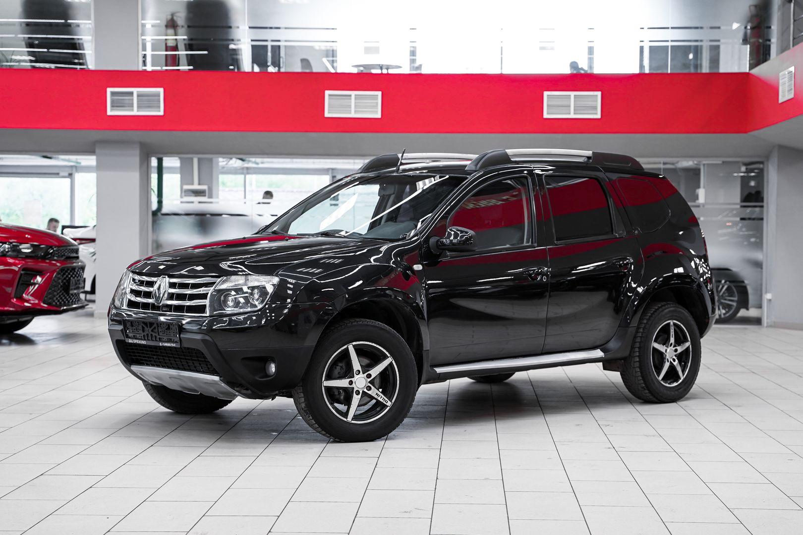 Renault Duster 2013, черный, ДЦ Орехово