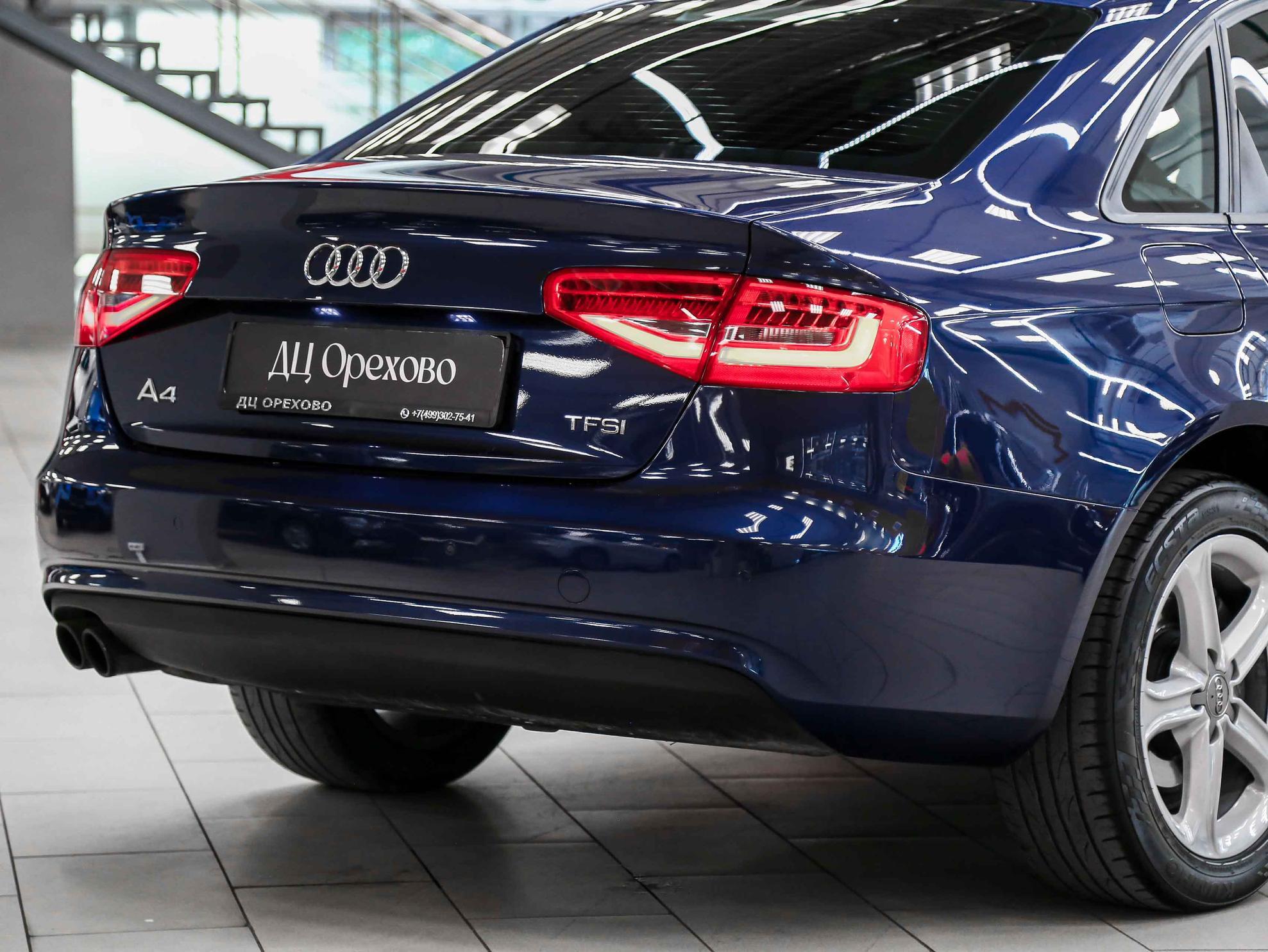 Audi A4 2015, синий, ДЦ Орехово