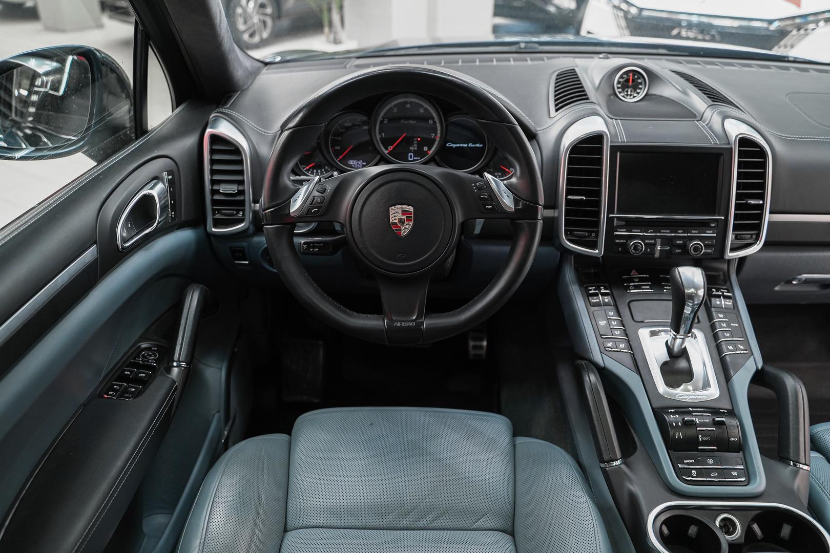 Porsche Cayenne 2013, синий, ДЦ Орехово