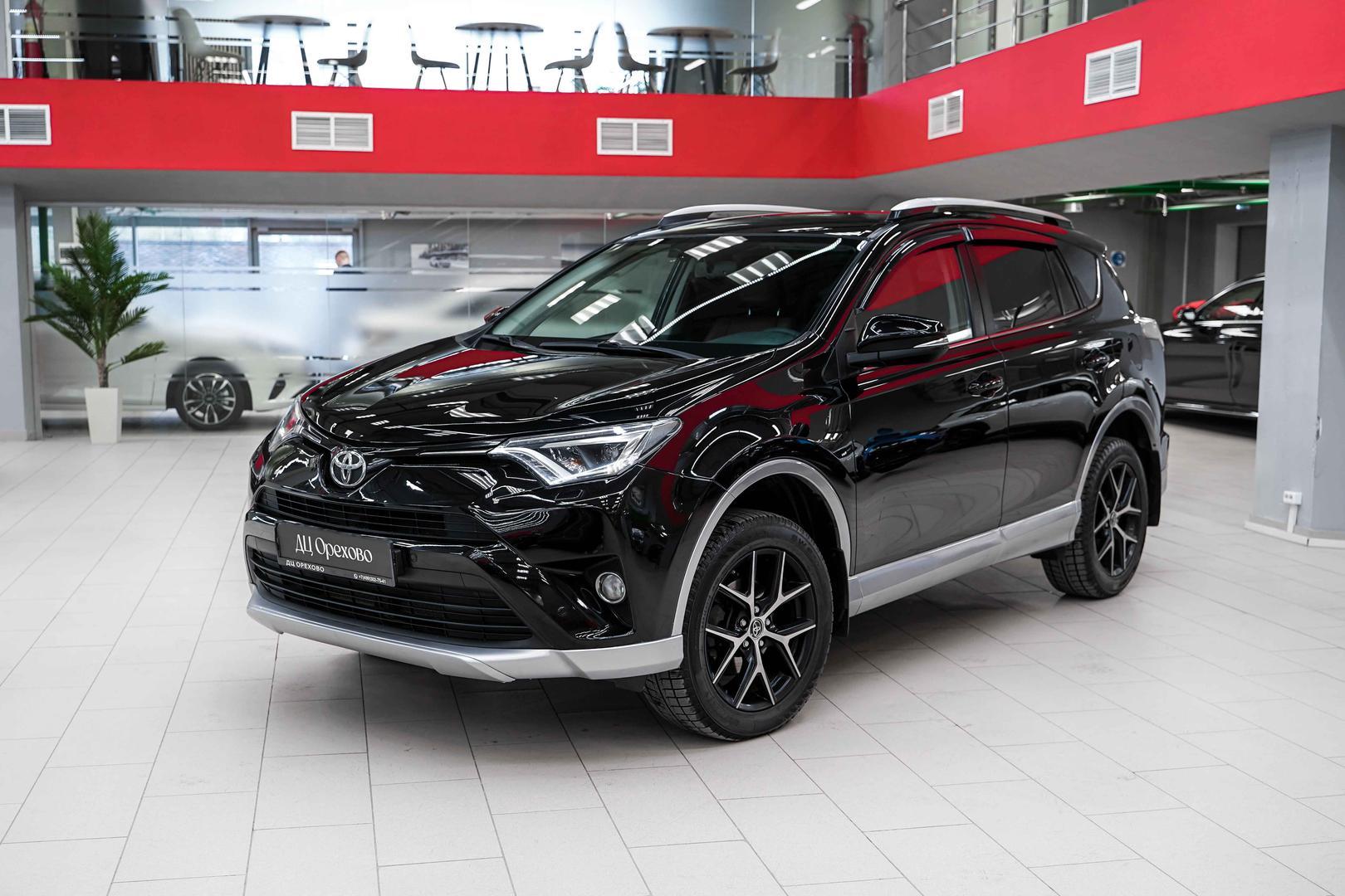 Toyota RAV4 2017, черный, ДЦ Орехово