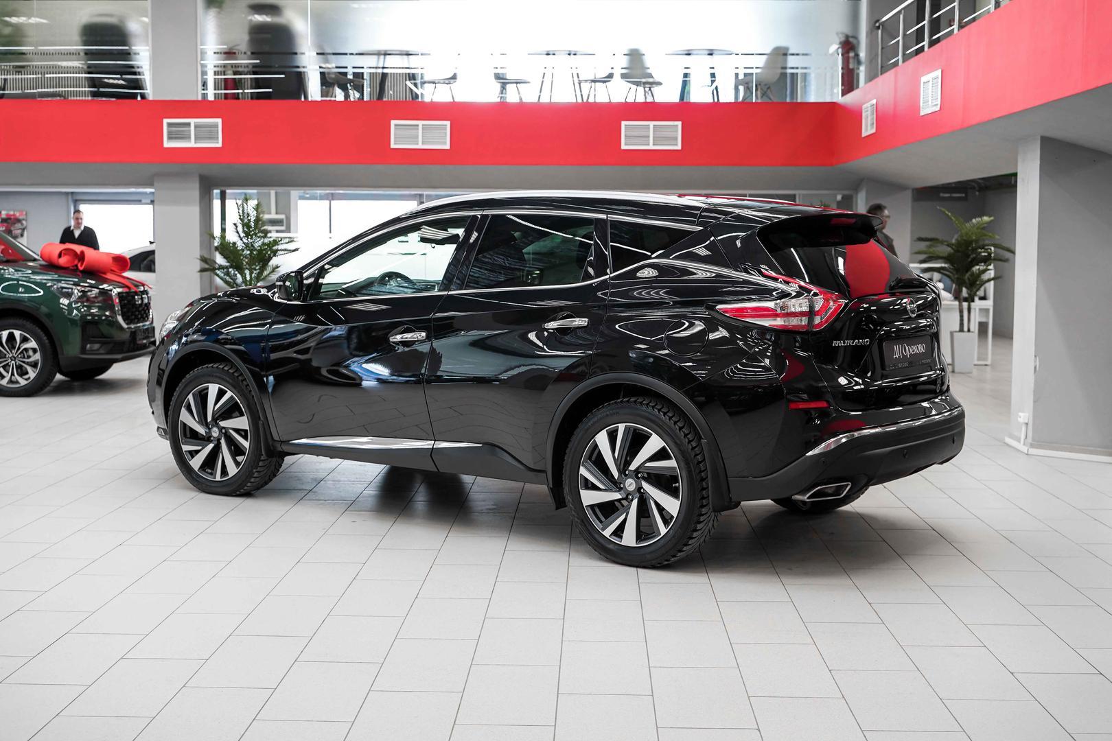 Nissan Murano 2019, черный, ДЦ Орехово