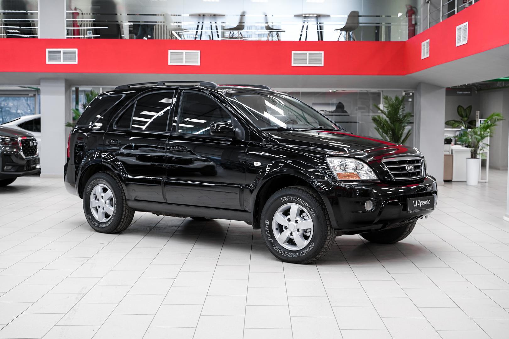 Kia Sorento 2008, черный, ДЦ Орехово
