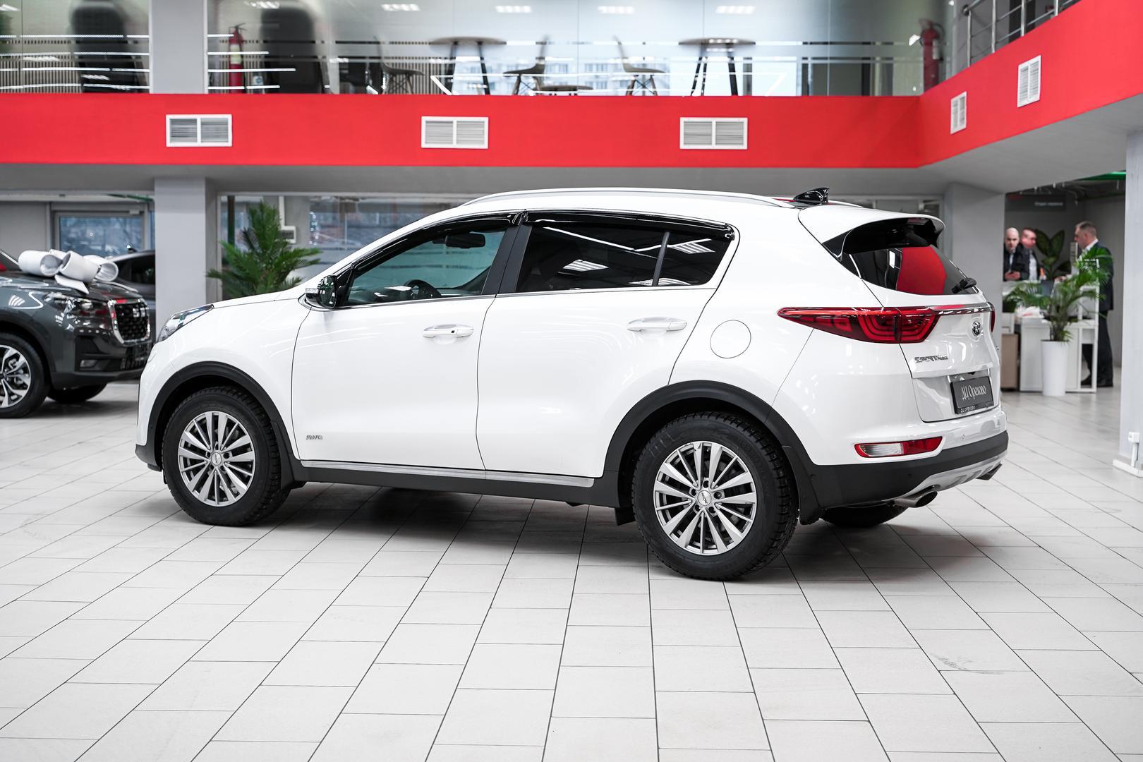 Kia Sportage 2016, белый, ДЦ Орехово