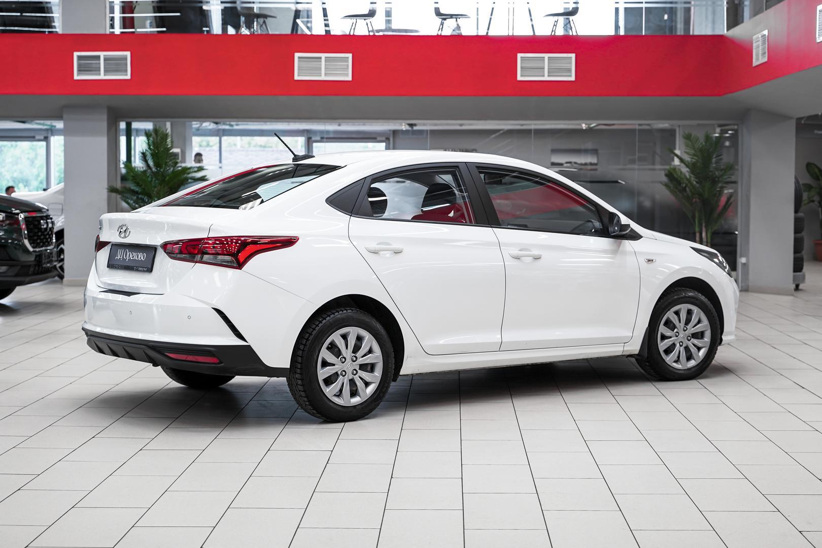 Hyundai Solaris 2020, белый, ДЦ Орехово