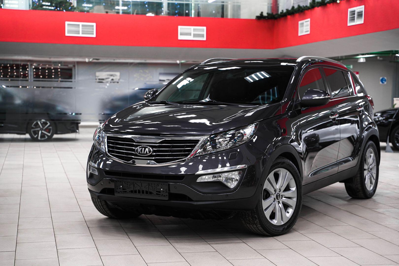 Kia Sportage 2014, серый, ДЦ Орехово