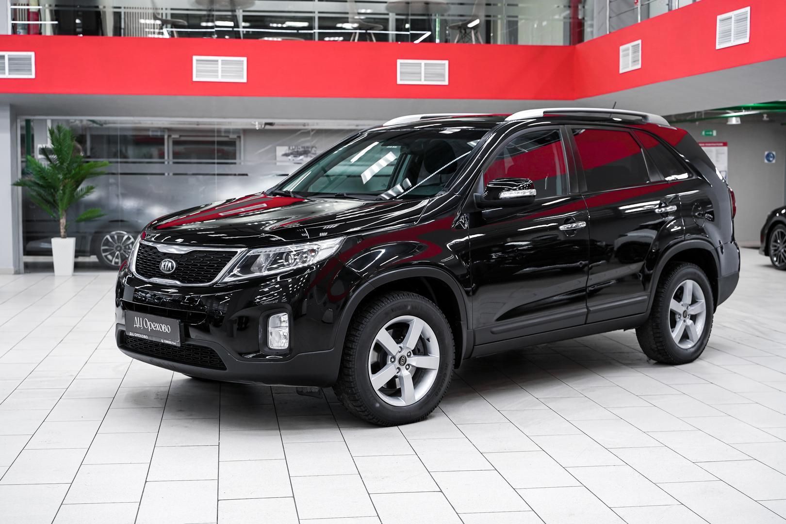 Kia Sorento 2014, черный, ДЦ Орехово