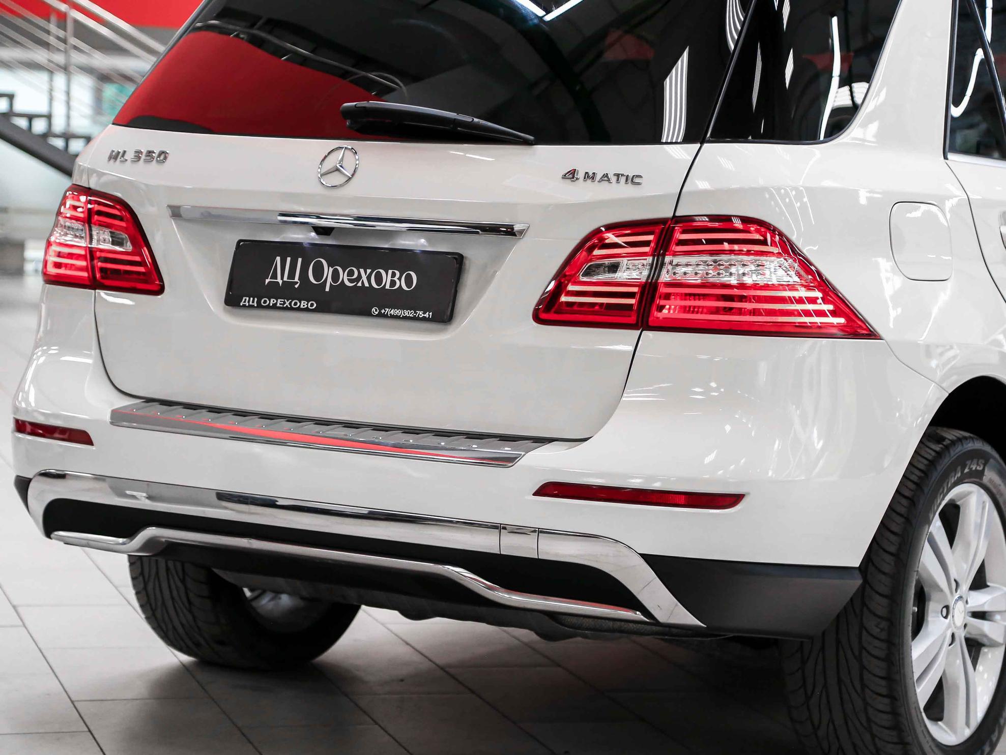 Mercedes-Benz M-Класс 2012, белый, ДЦ Орехово