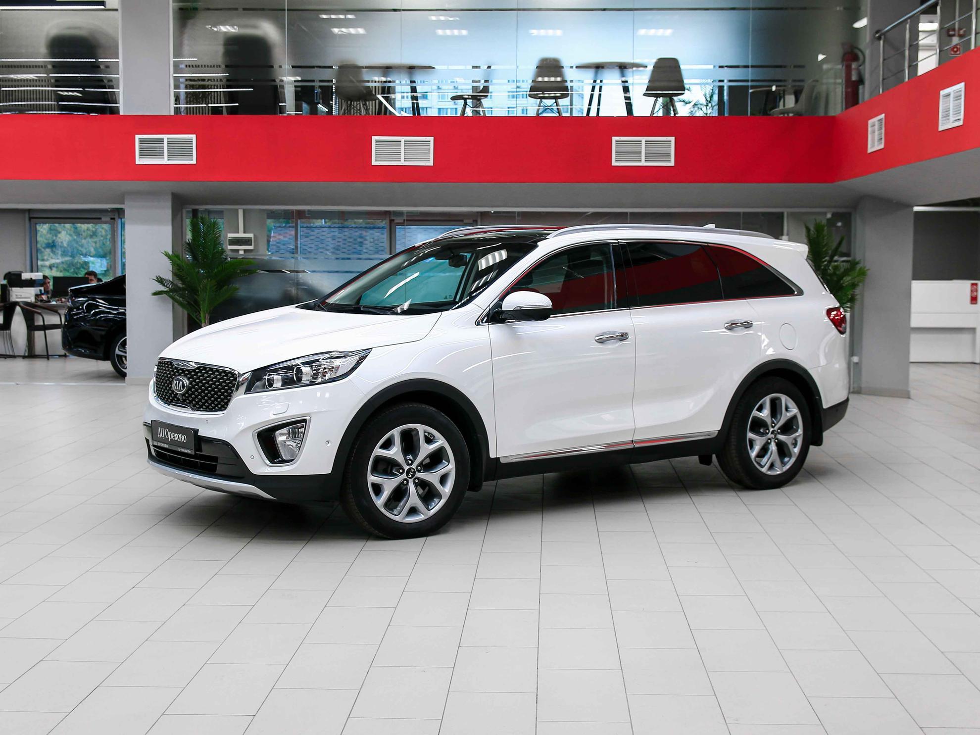 Kia Sorento 2017, белый, ДЦ Орехово