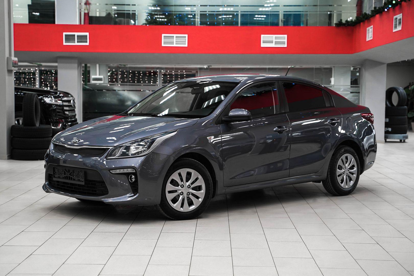 Kia Rio 2018, серый, ДЦ Орехово