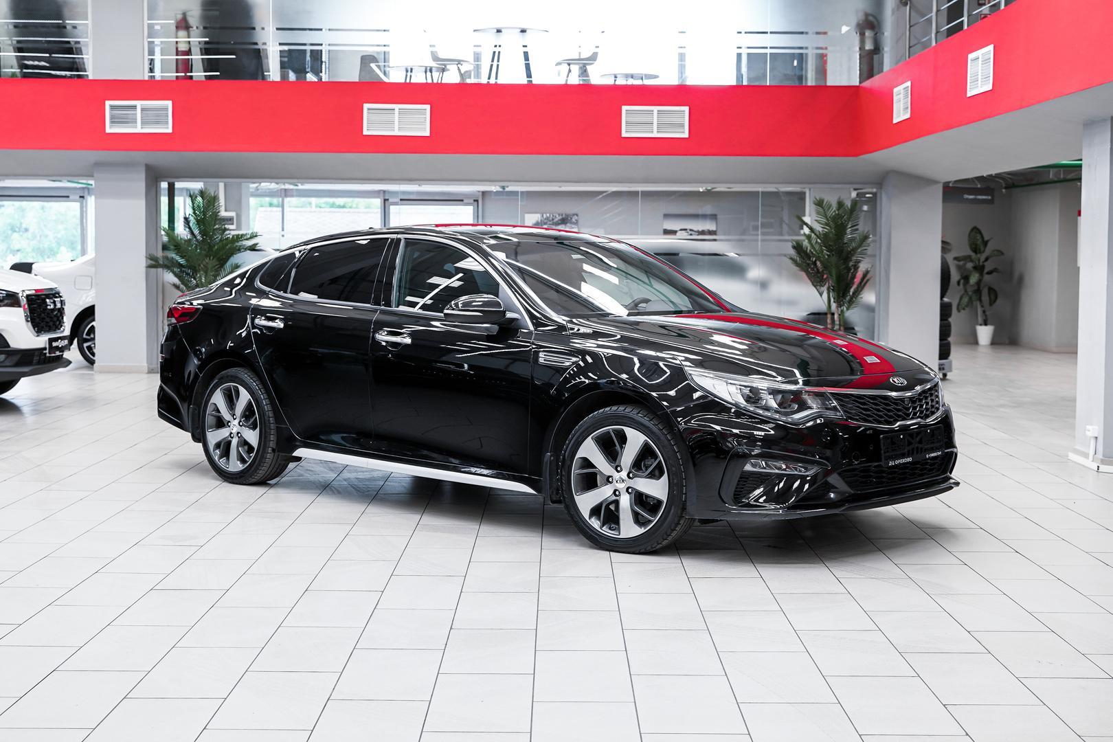 Kia Optima 2020, черный, ДЦ Орехово