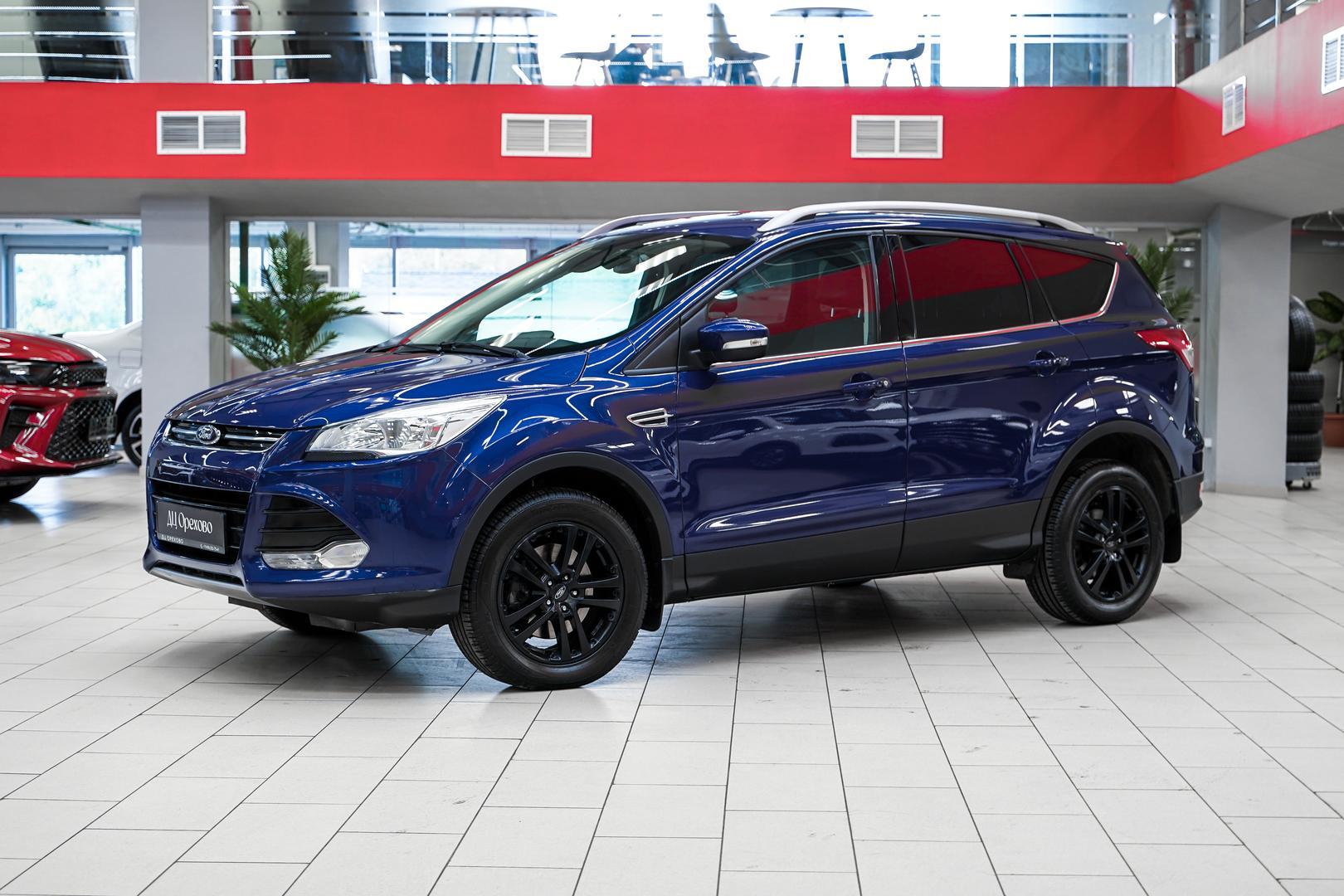 Ford Kuga 2015, синий, ДЦ Орехово