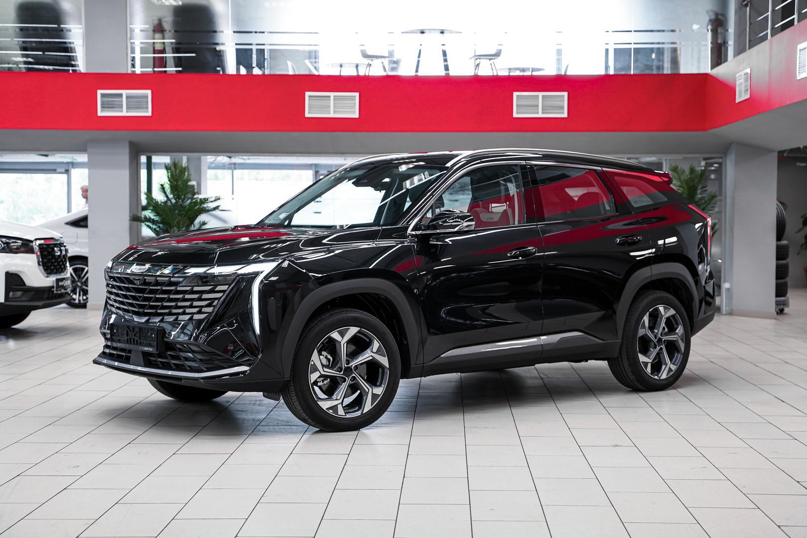 Geely Atlas 2024, черный, ДЦ Орехово